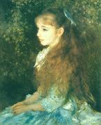 Pierre-Auguste Renoir Photo of painting Mlle. Irene Cahen d'Anvers. Sweden oil painting artist